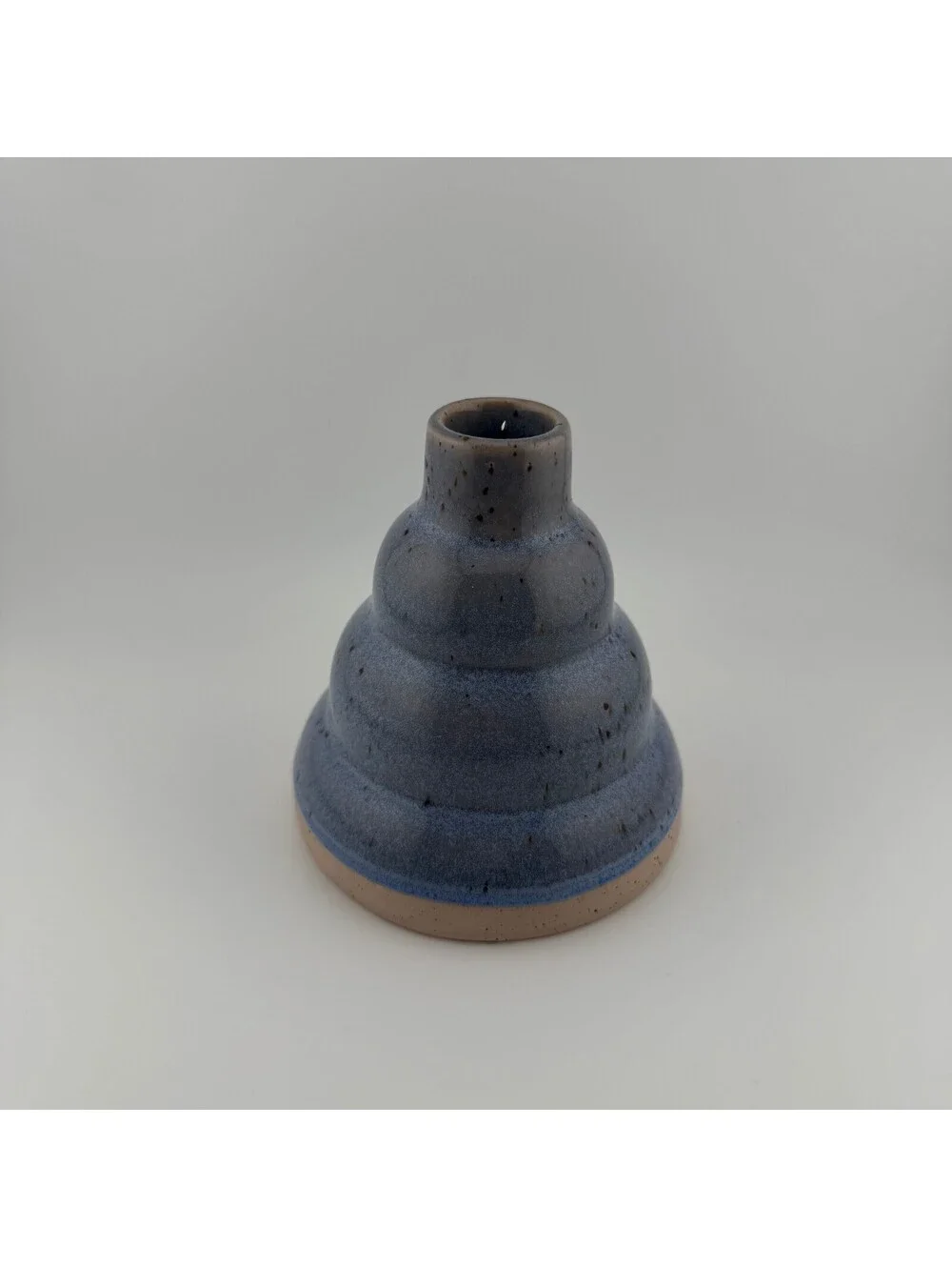 JO Home Blue Ceramic Bud Vase Modern Decorative Vase